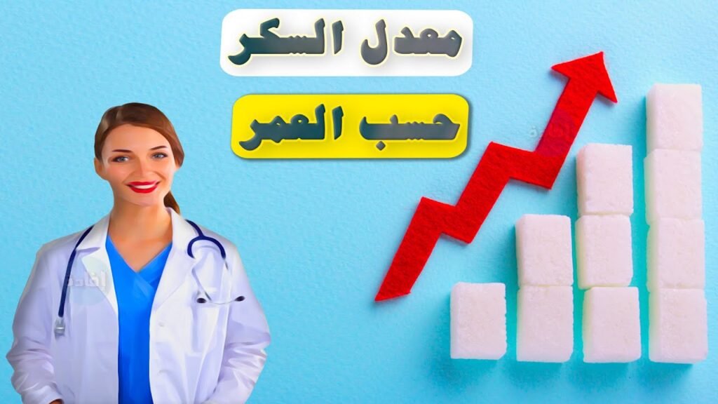معدل السكر الطبيعي حسب العمر